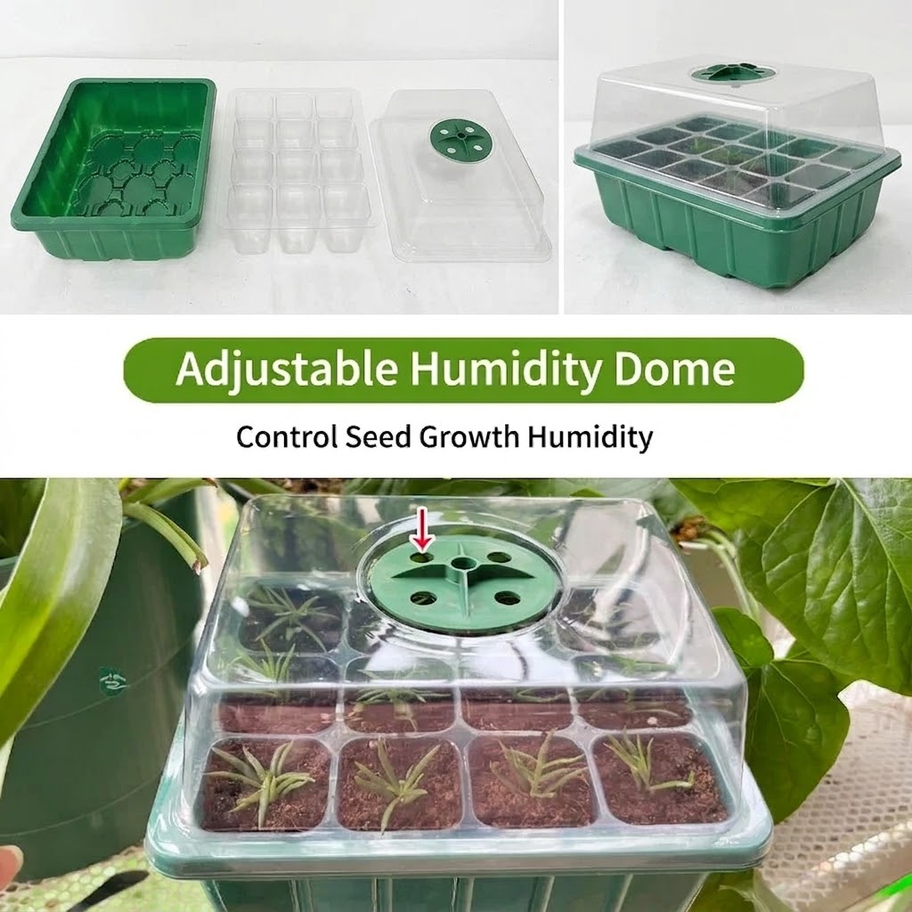 Seed Starter Tray - Bandeja de Germinação de Sementes com