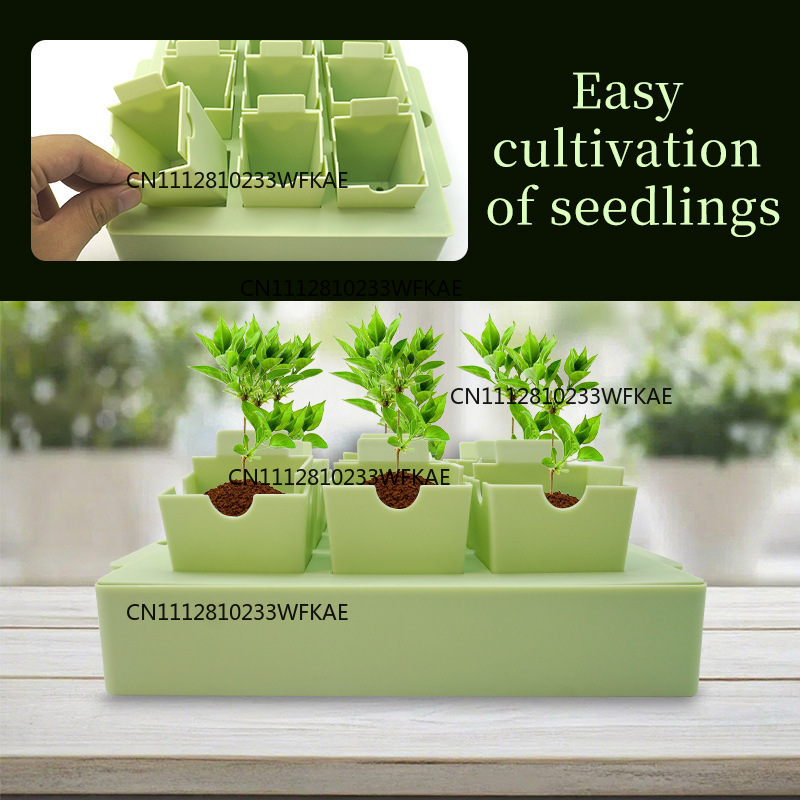 Seed Starter Tray - Novo modelo, bandeja de germinação para