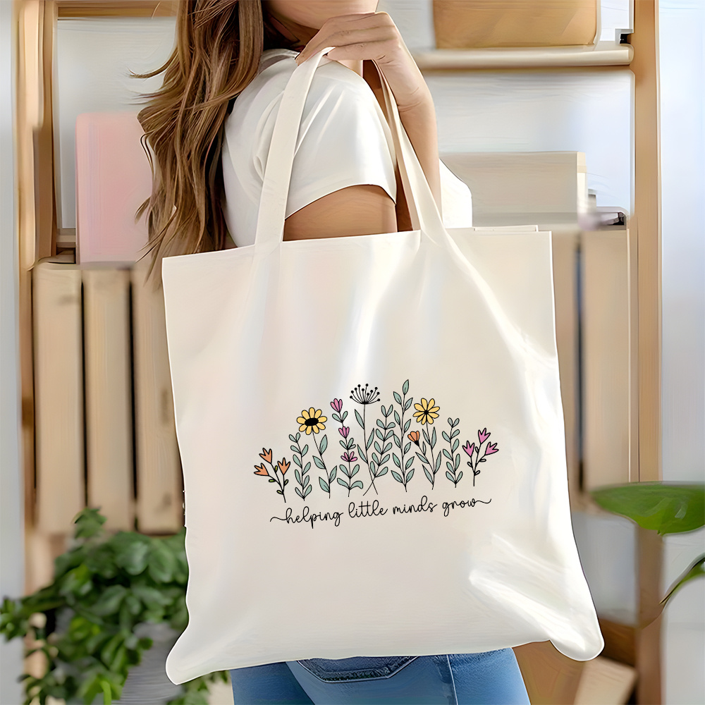 Grow Bag - Sacola de Ombro Durável de Grande