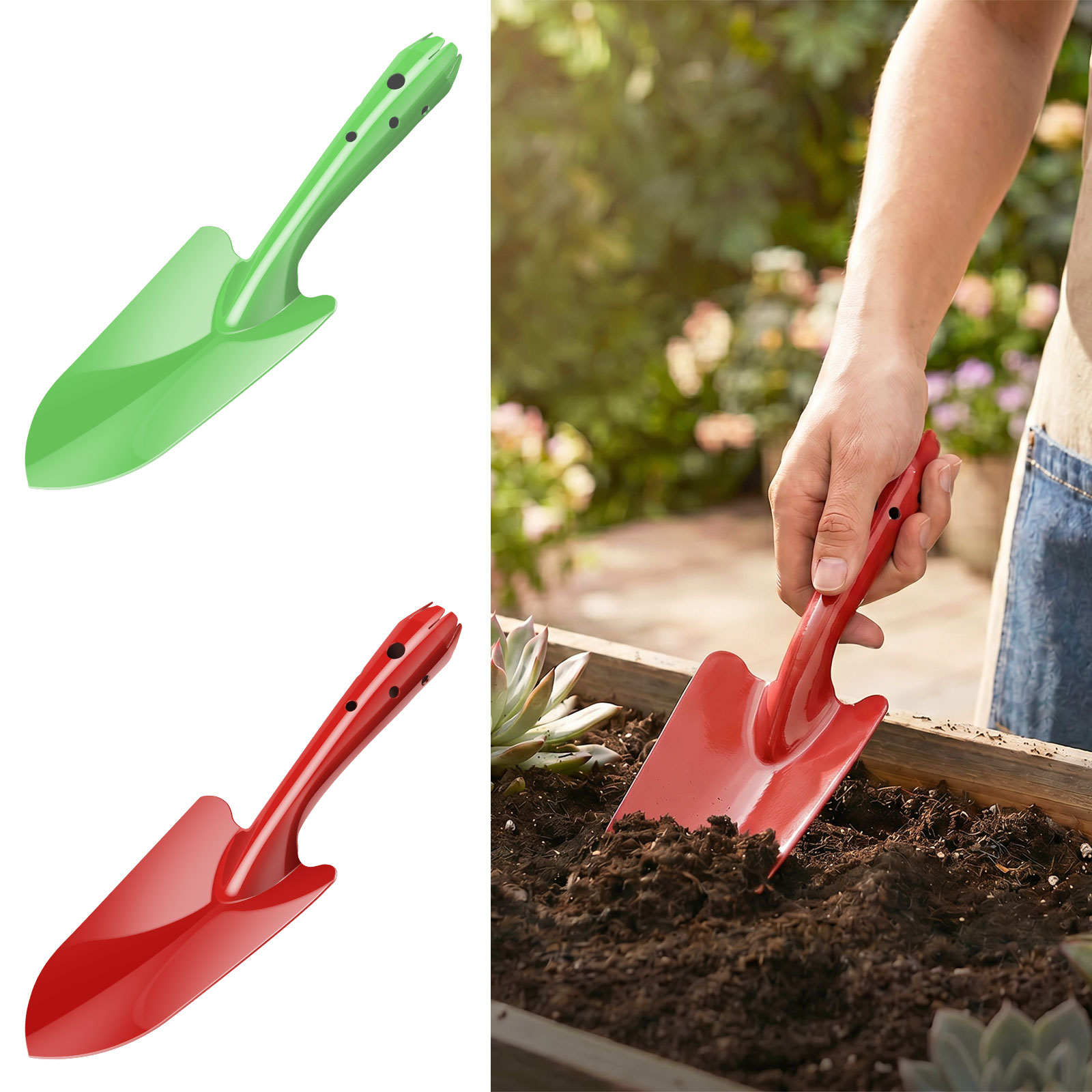 Trowel Garden Tools - Pá de Jardim de Metal Resistente