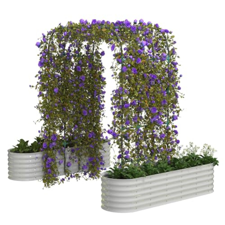 Vertical Planter - Canteiro Elevado Galvanizado de 96 Polegadas