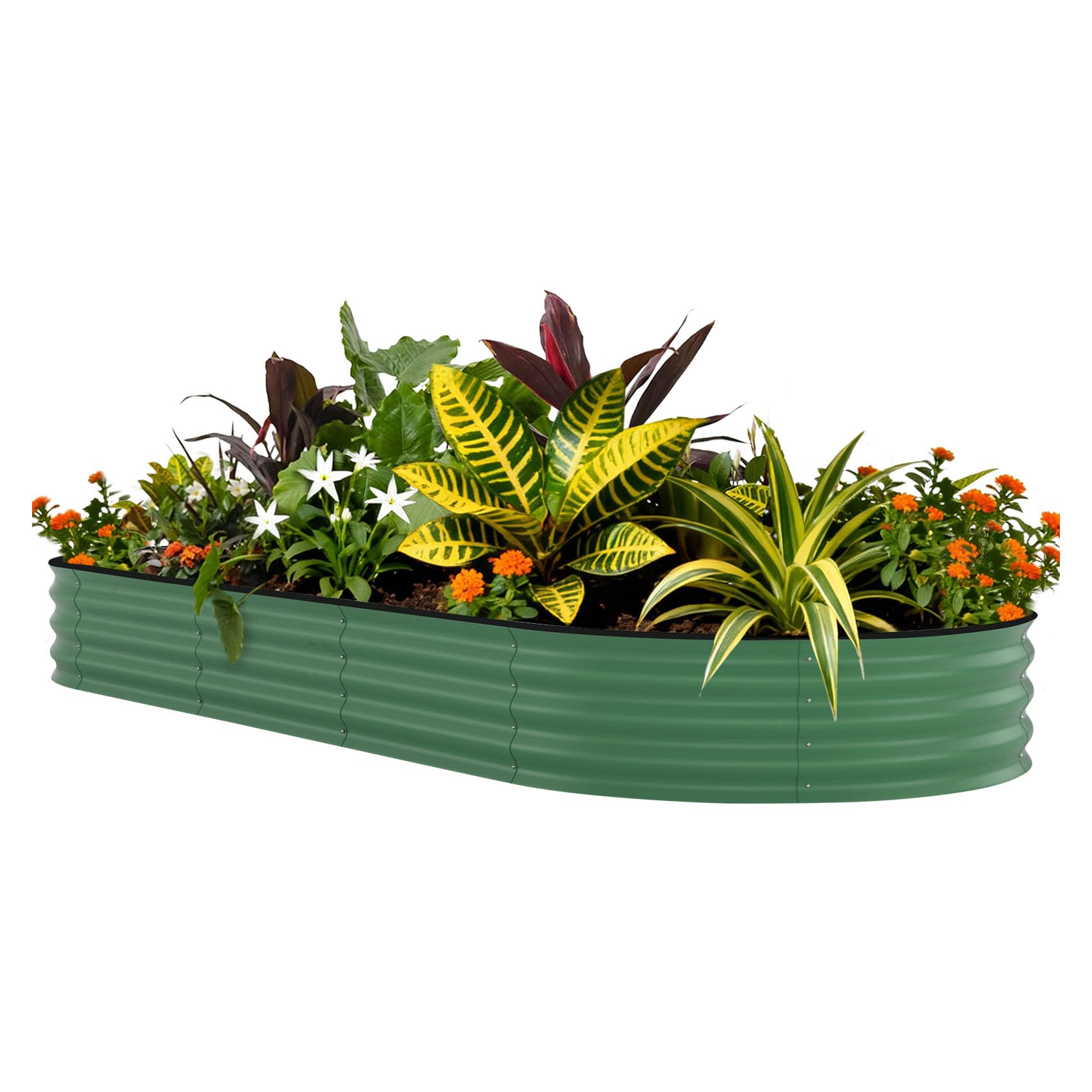 Raised Garden Bed - Canteiro Elevado Galvanizado 8x4x1.5 pés -