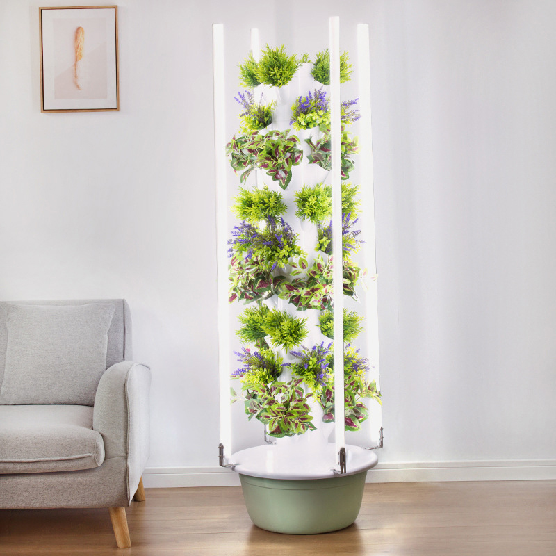 Vertical Planter - Com led crescer luz espaço árvore