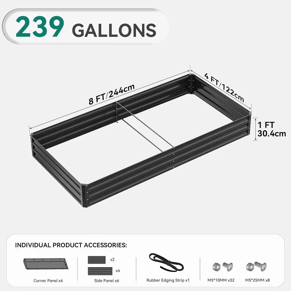 Kit de Canteiro Elevado em Aço - Garden Gloves avaliação e preço