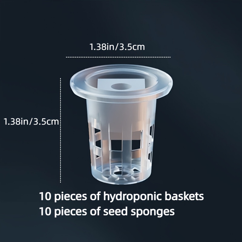 Conjunto de 10 Cestos Hidropôn - Seed Starter Tray avaliação e preço