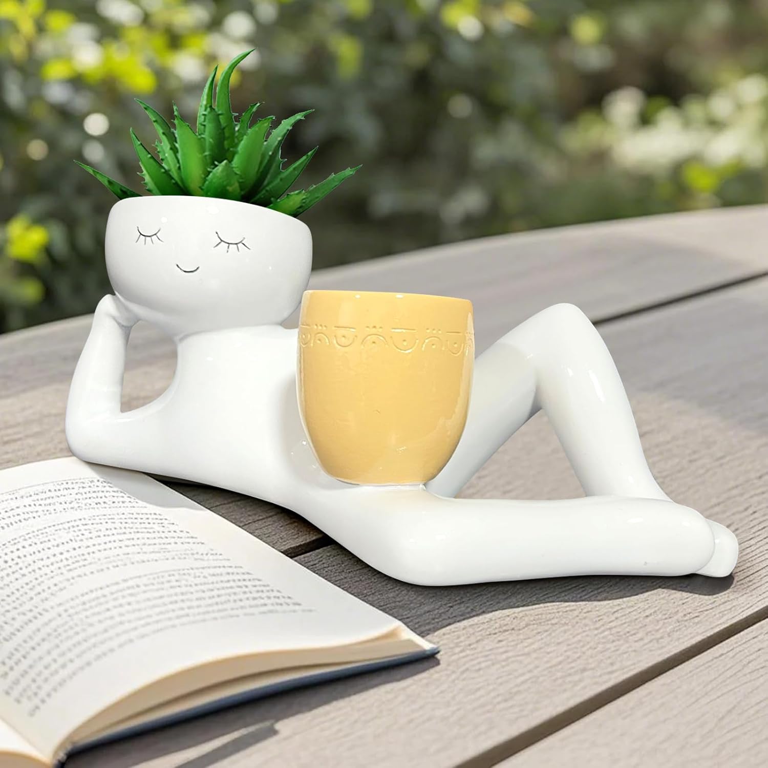 Vaso de Plantas Divertido Lazy - Plant Pot avaliação e preço