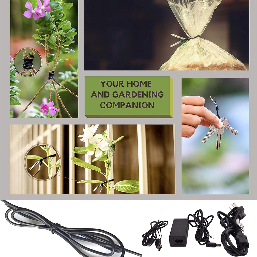 100 peças bk wh laços de torçã - Indoor Herb Garden avaliação e preço