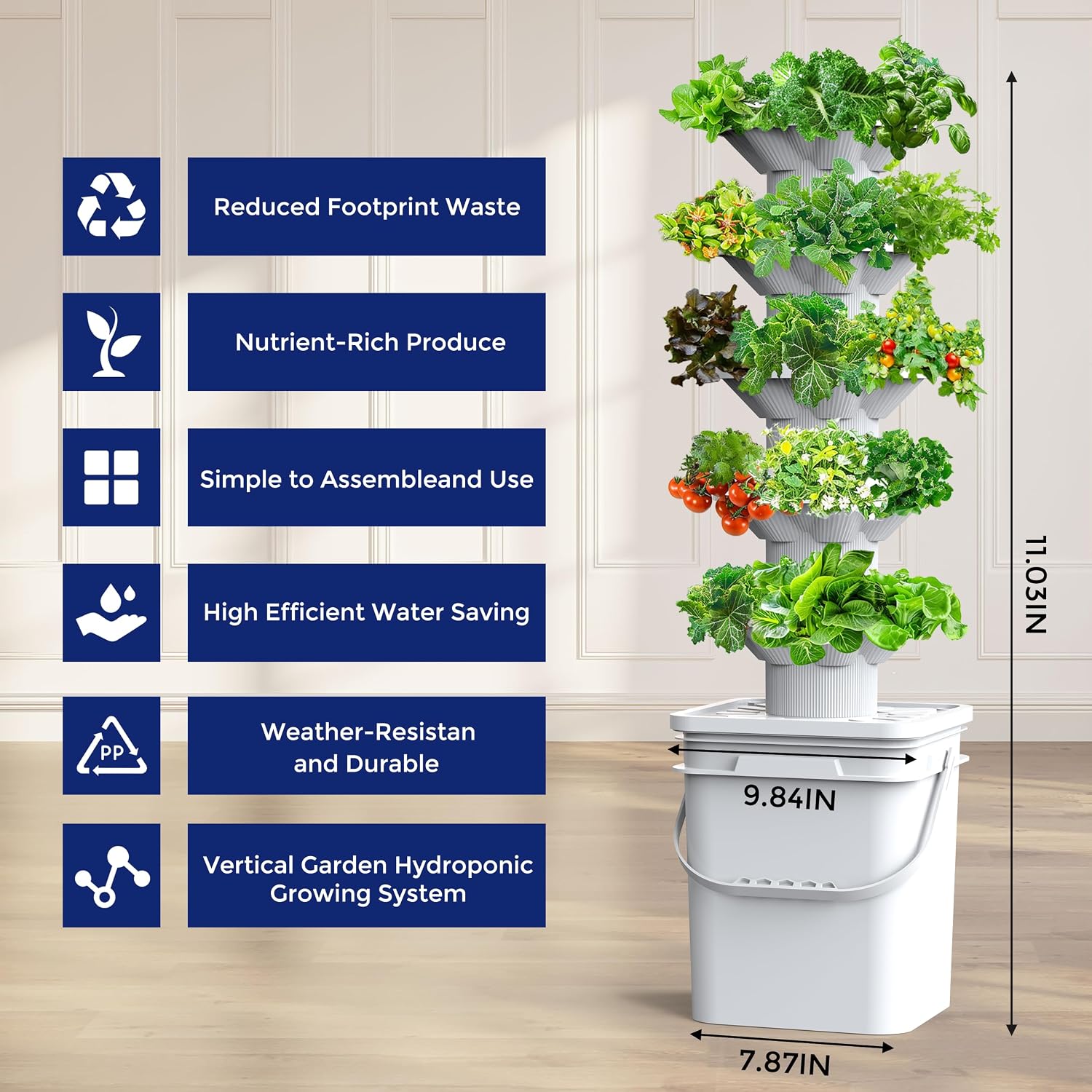 Kit de Sistema de Cultivo Hidr - Hydroponic Kit avaliação e preço