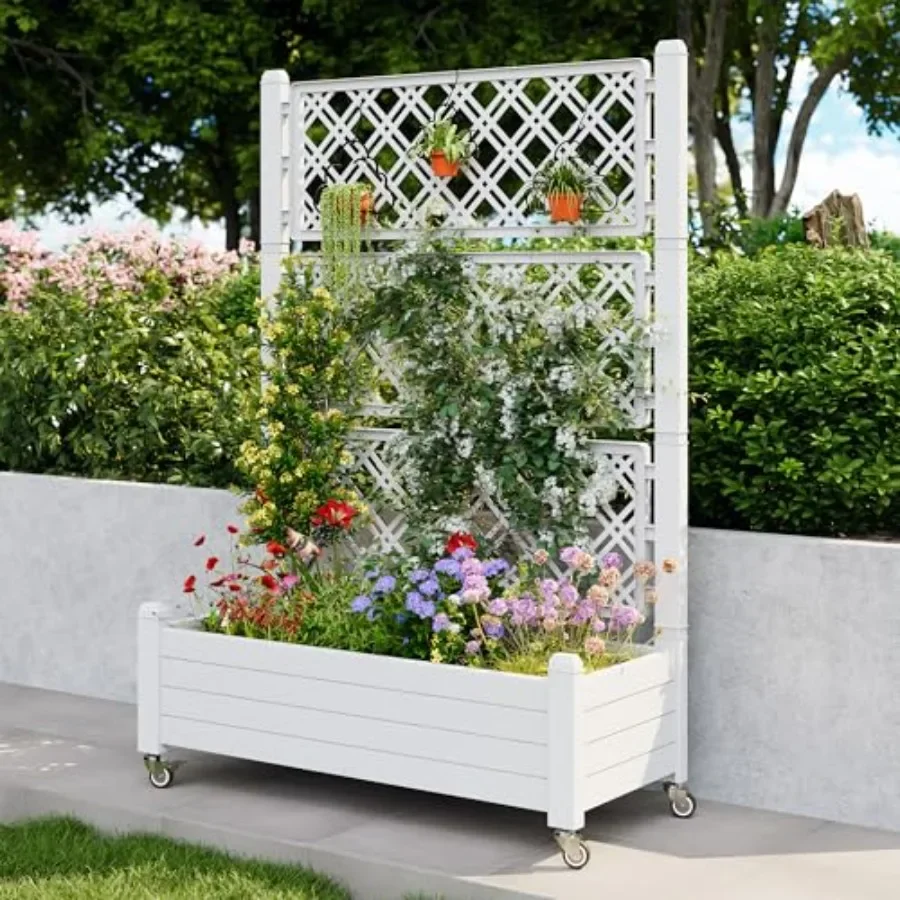 Canteiro elevado com treliça,  - Self Watering Planter avaliação e preço