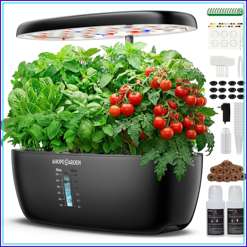 Jardim Hidropônico de 12 Vasos - Indoor Herb Garden avaliação e preço
