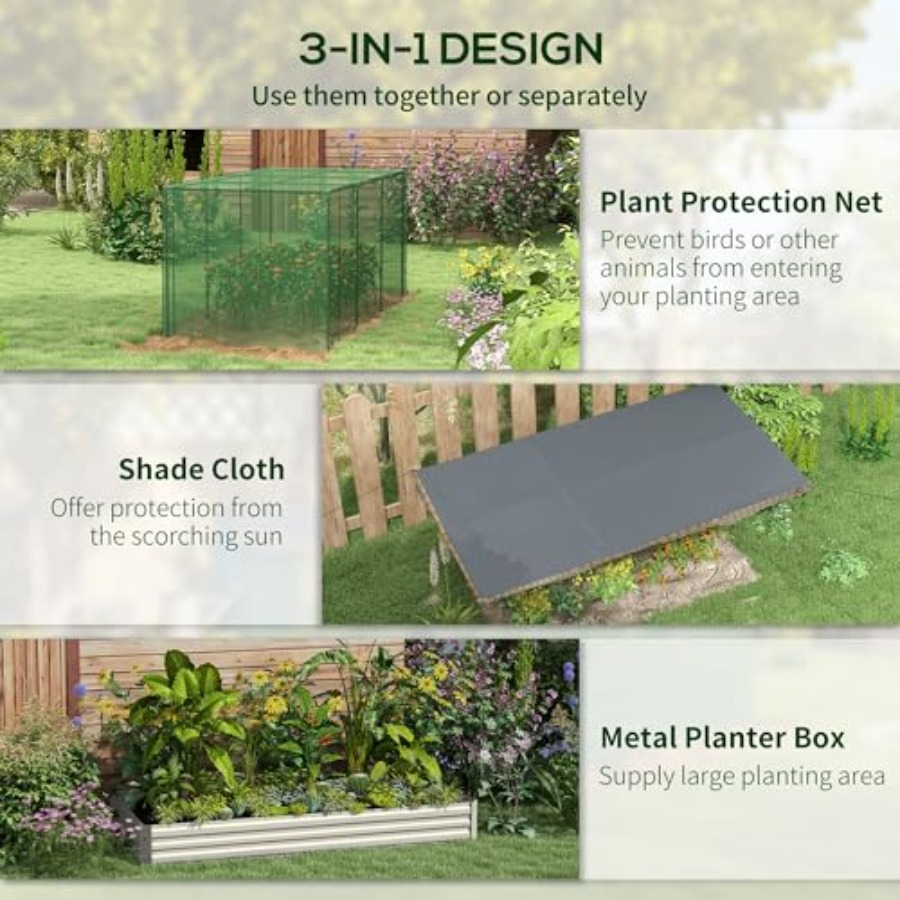 Canteiro Elevado Galvanizado d - Raised Garden Bed avaliação e preço