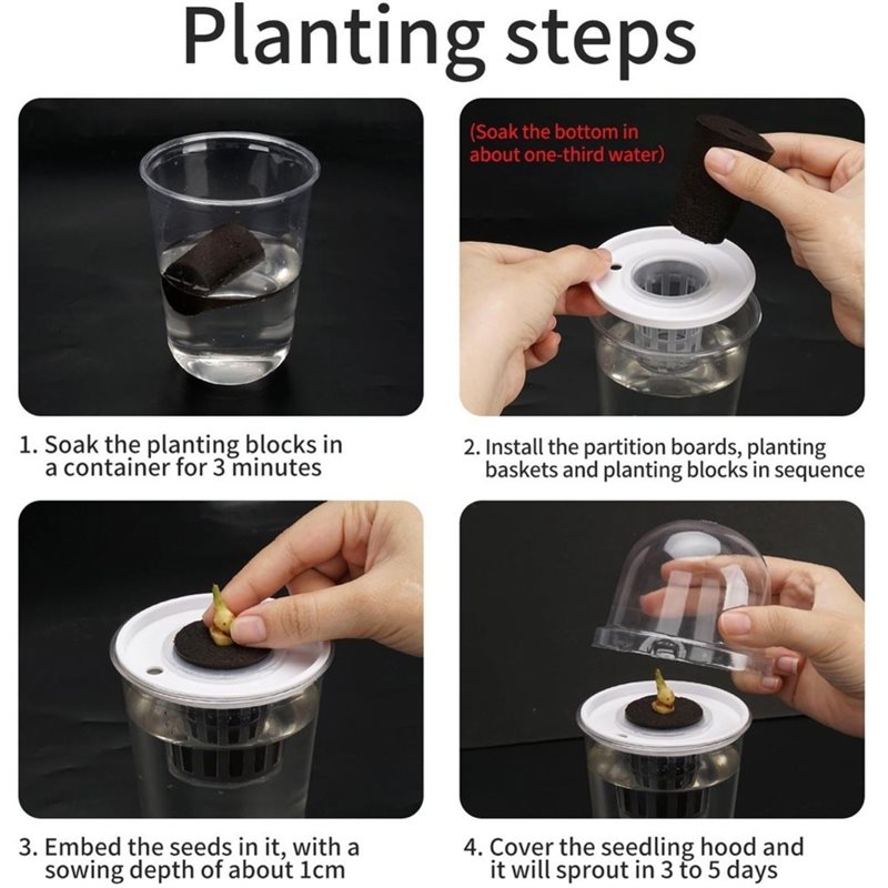 [ABFI!] Kit de sistema de cult - Hydroponic Kit avaliação e preço