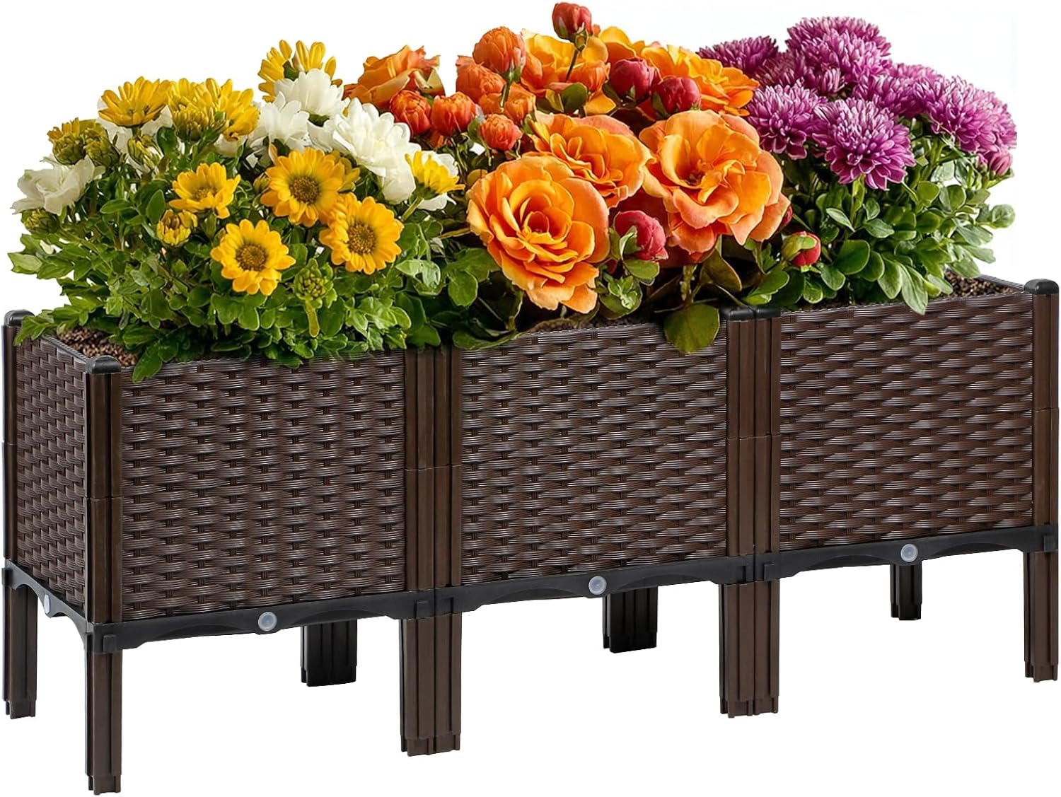 Vaso de Jardim em Rattan para  - Self Watering Planter avaliação e preço