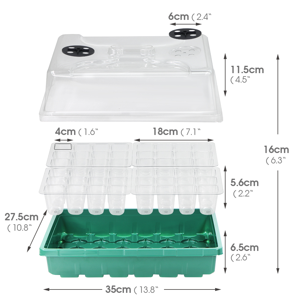 Caixa de mudas de inverno almo - Seed Starter Tray avaliação e preço